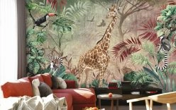 Living area wall Mural